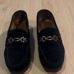 MaxMara Suade Loafers size 9